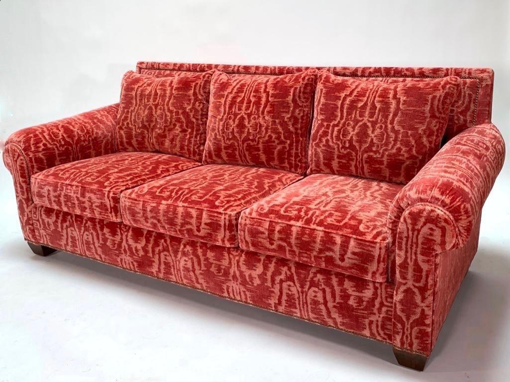 Scalamandre Fabric Upholstered Sofa (1 of 3)