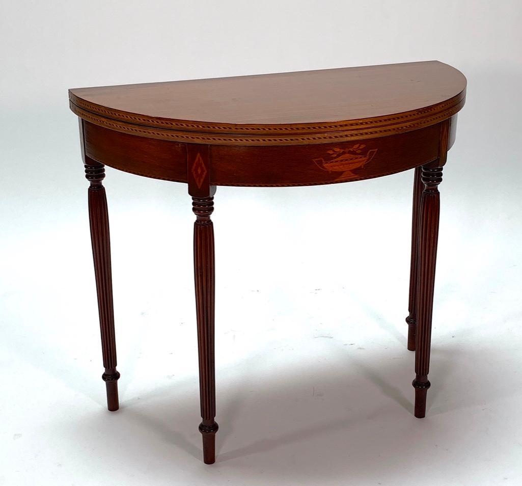 Charak Furniture Sheraton Style Game Table (1 of 8)