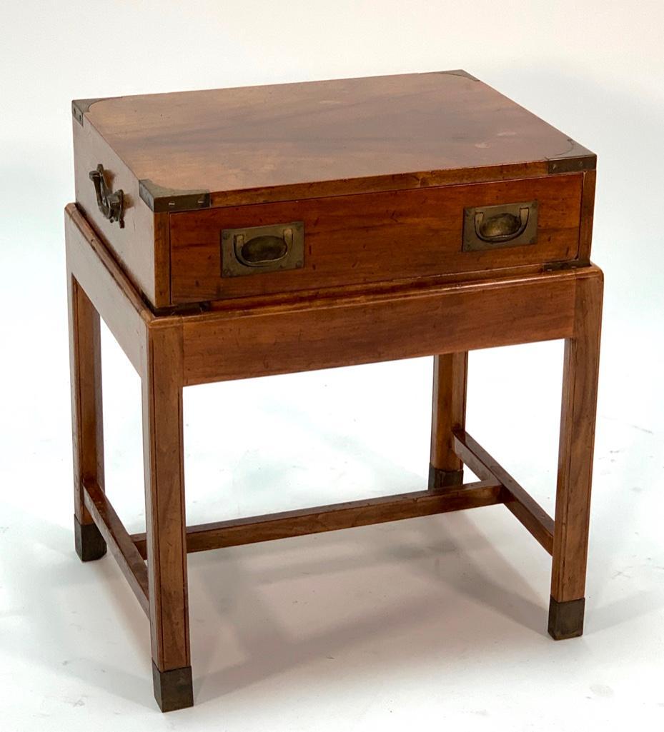 Campaign Style Occasional Table, Modern (1 of 5)