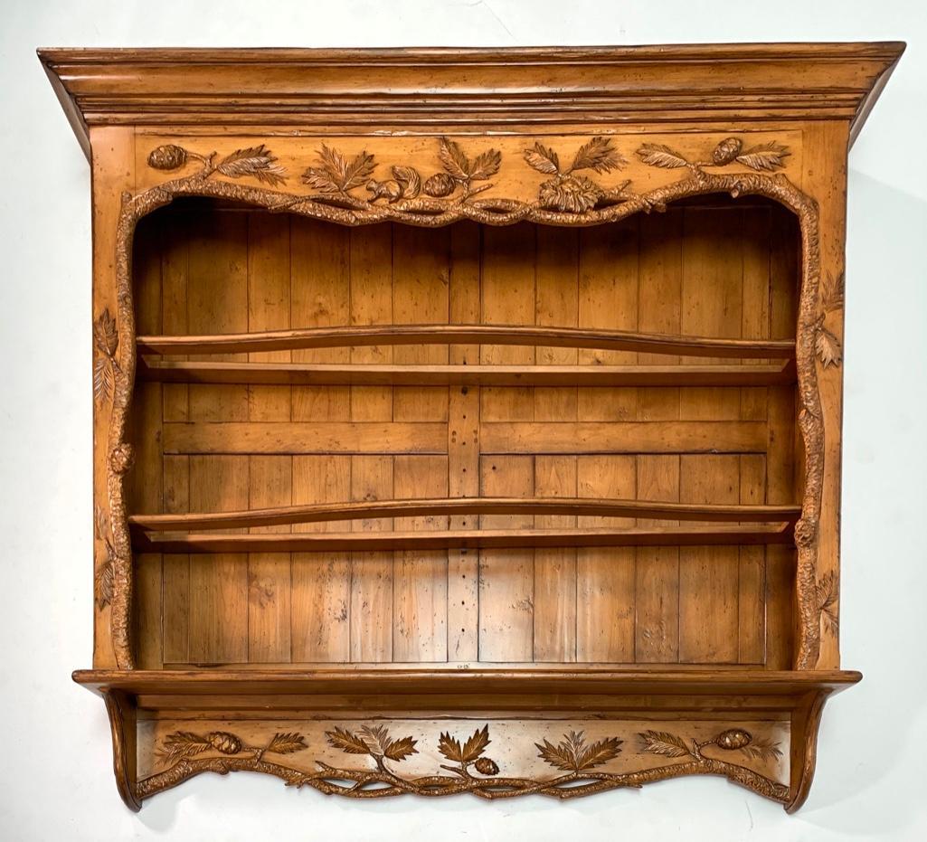 Carved Pine Cupboard Top, Modern (1 of 9)