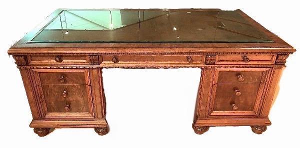 A Large Executive Desk, ca. 1940 (1 of 19)