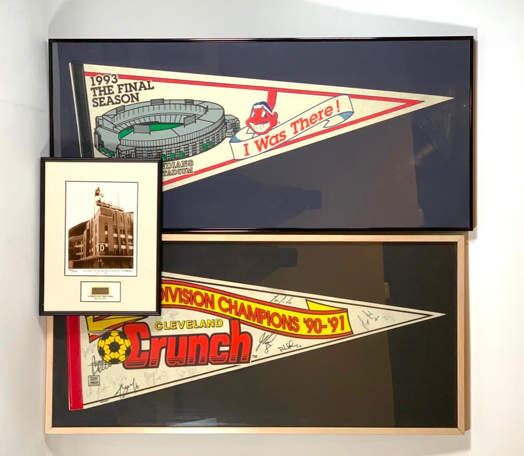 Cleveland Indians Baseball Memorabilia Lot (1 of 6)