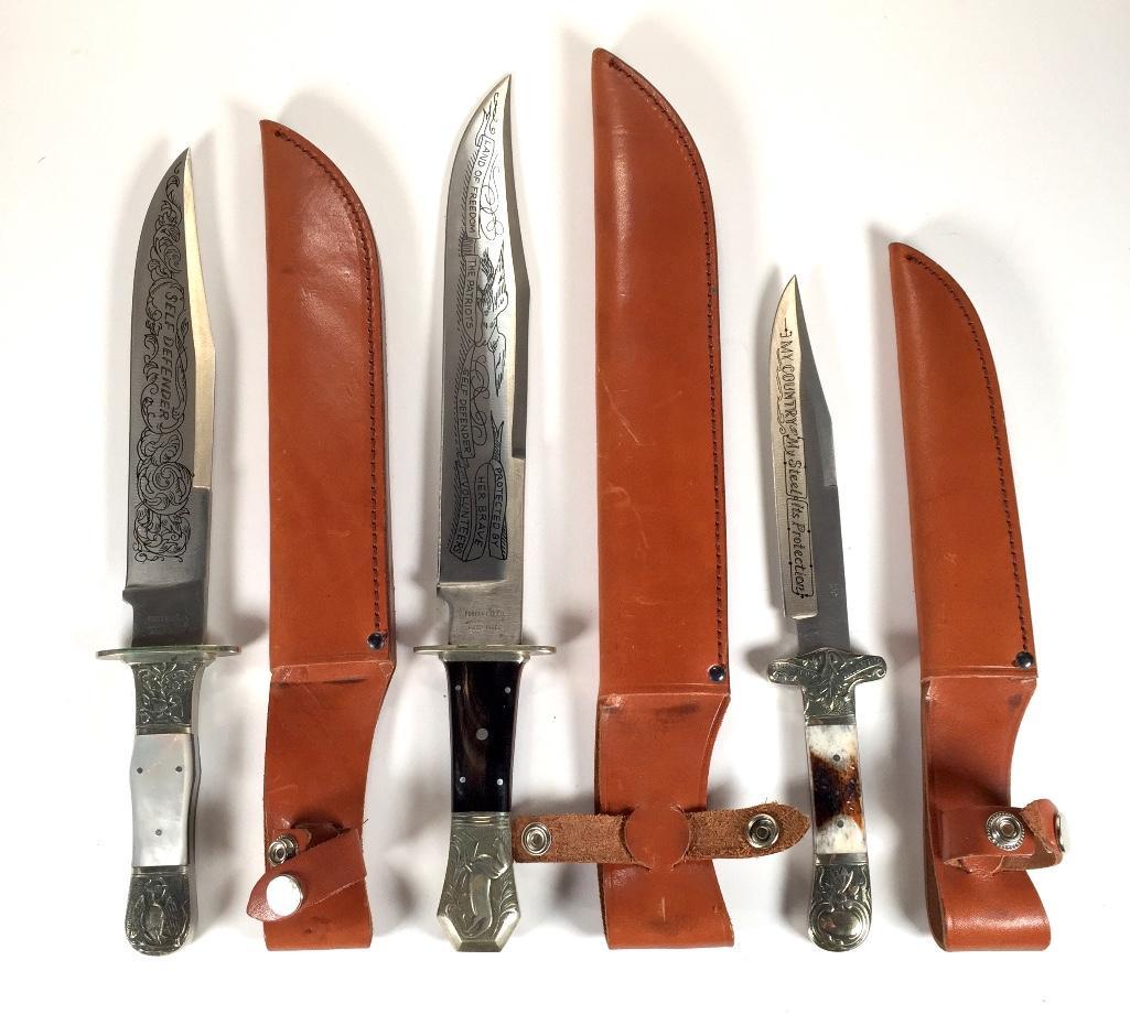 Three Parker Cut Co. Knives (1 of 4)