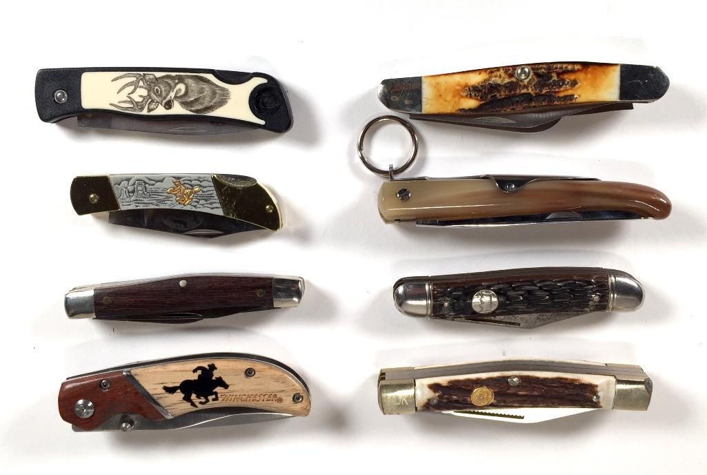 Eight Various Pocket Knives (1 of 9)