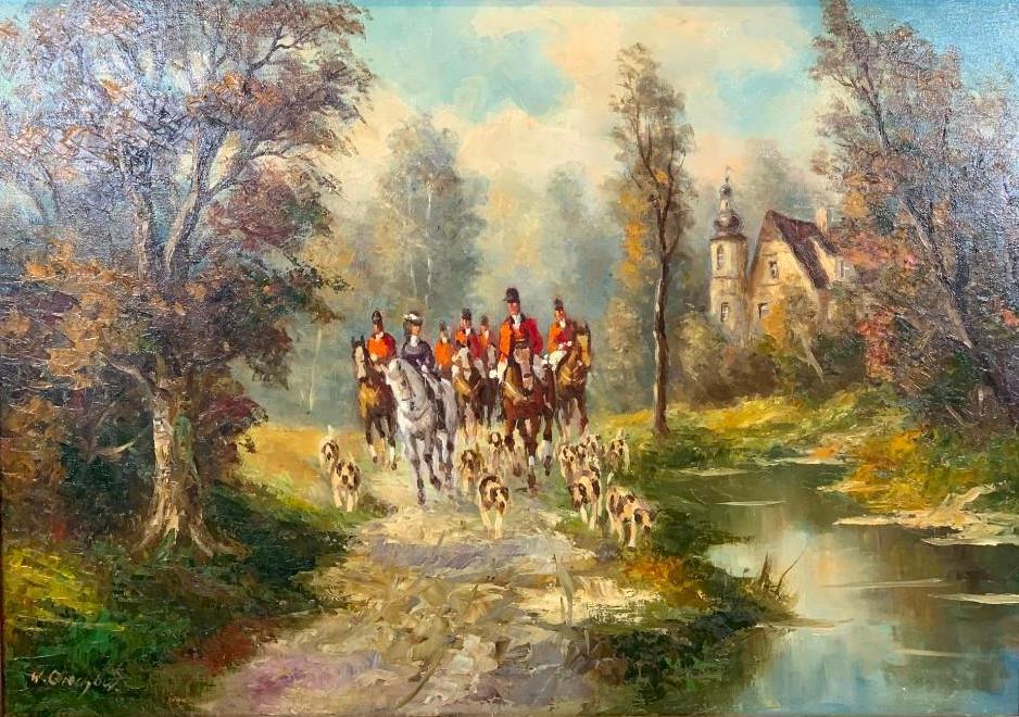 Wladimir Grechow (Russian 20thc. ) (1 of 6)