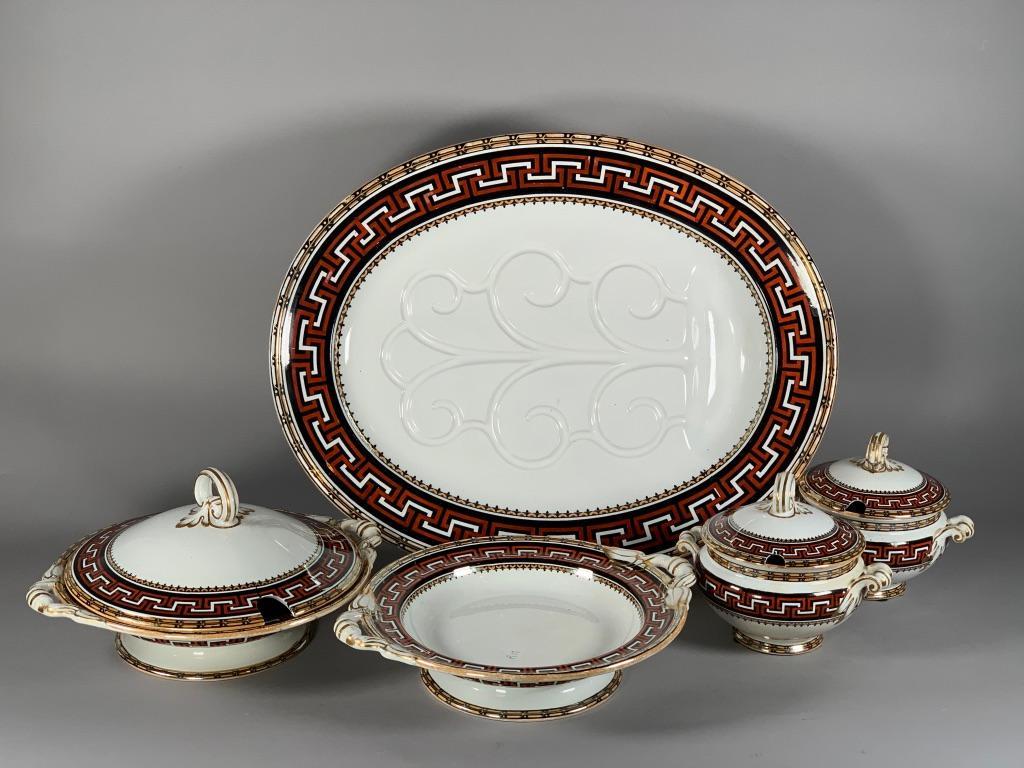 Minton's Greek Key Design Ceramic Serving Pieces (1 of 14)