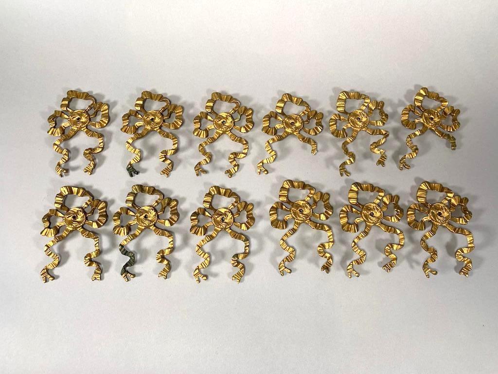 Three Pairs of Gilt Bronze Curtain Tie Backs (1 of 5)