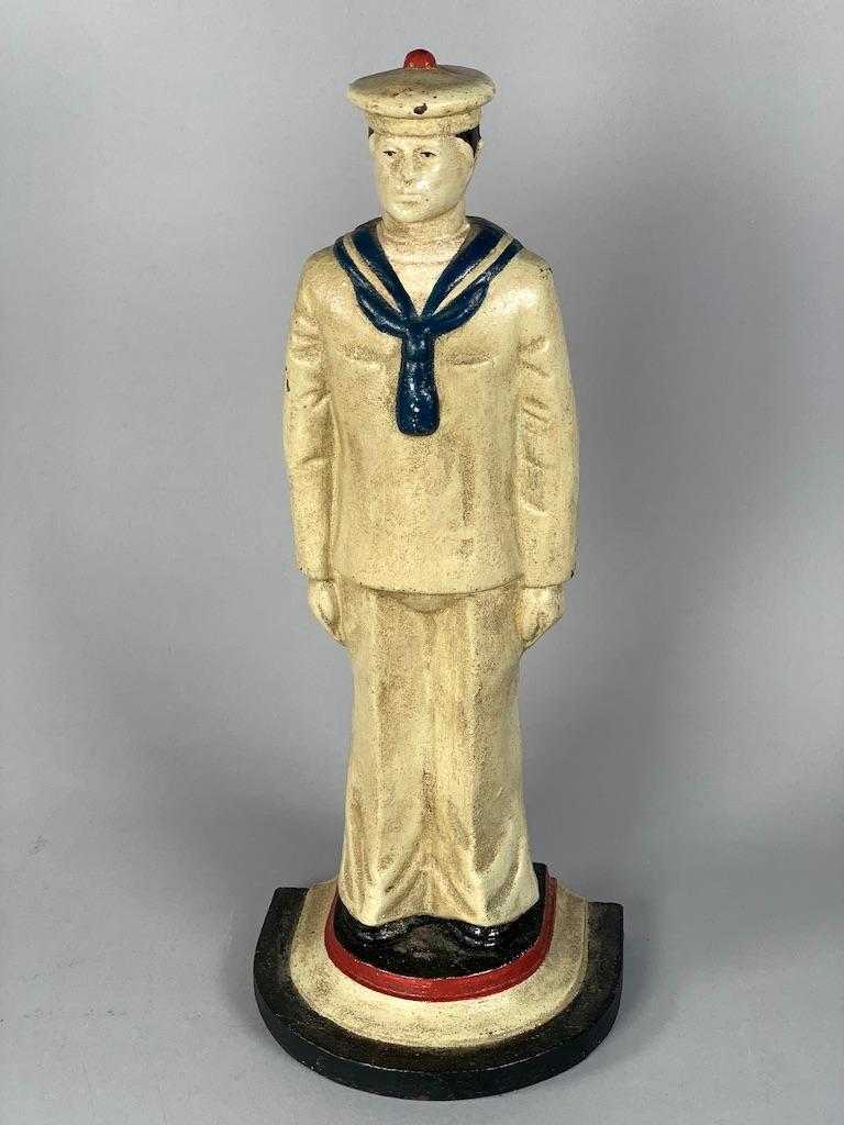 Cast Iron Sailor Doorstop (1 of 7)
