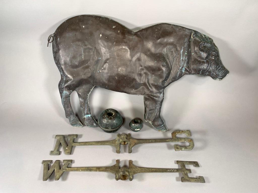 Copper Weathervane Pig (1 of 10)