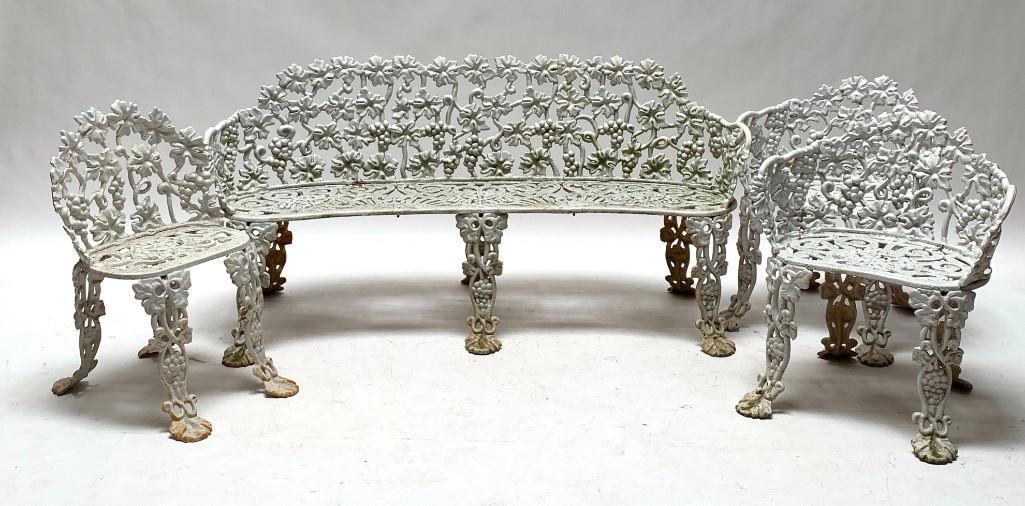 Cast Iron Garden Furniture Group (1 of 5)