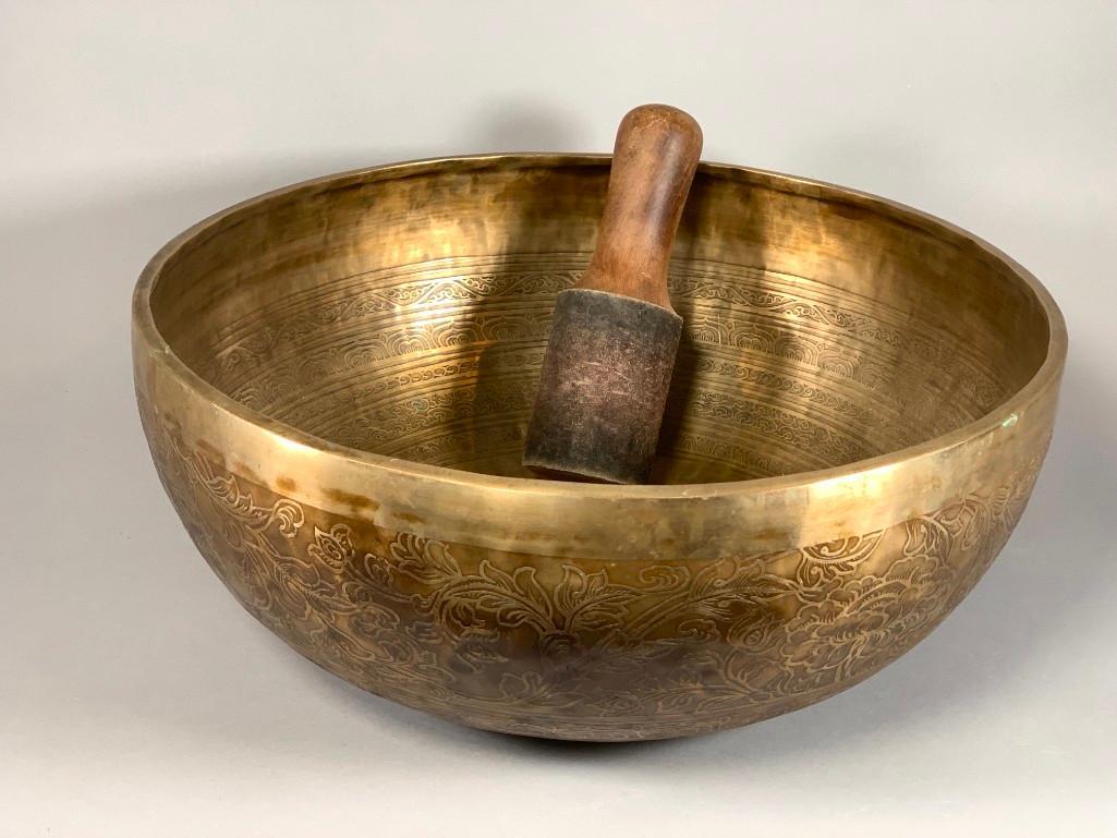 Chinese Bronze Temple Bell (1 of 7)