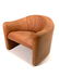 Jules Heumann Baseball Stitched Leather Armchair