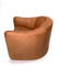 Jules Heumann Baseball Stitched Leather Armchair - 4