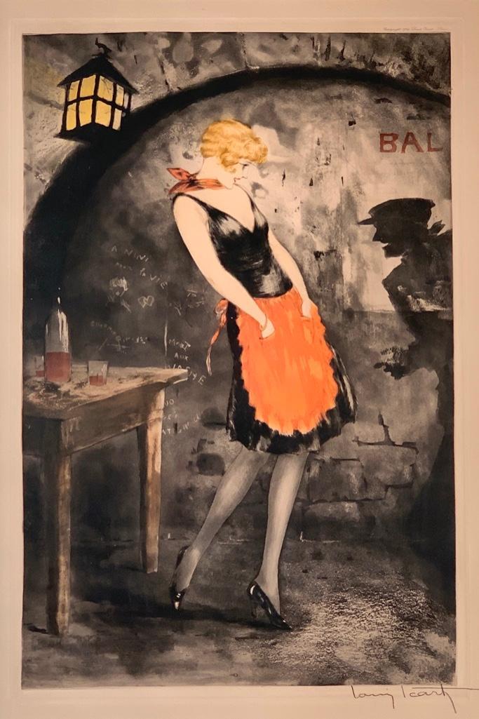 Louis Icart Etching "Apache Dancer" (1 of 7)