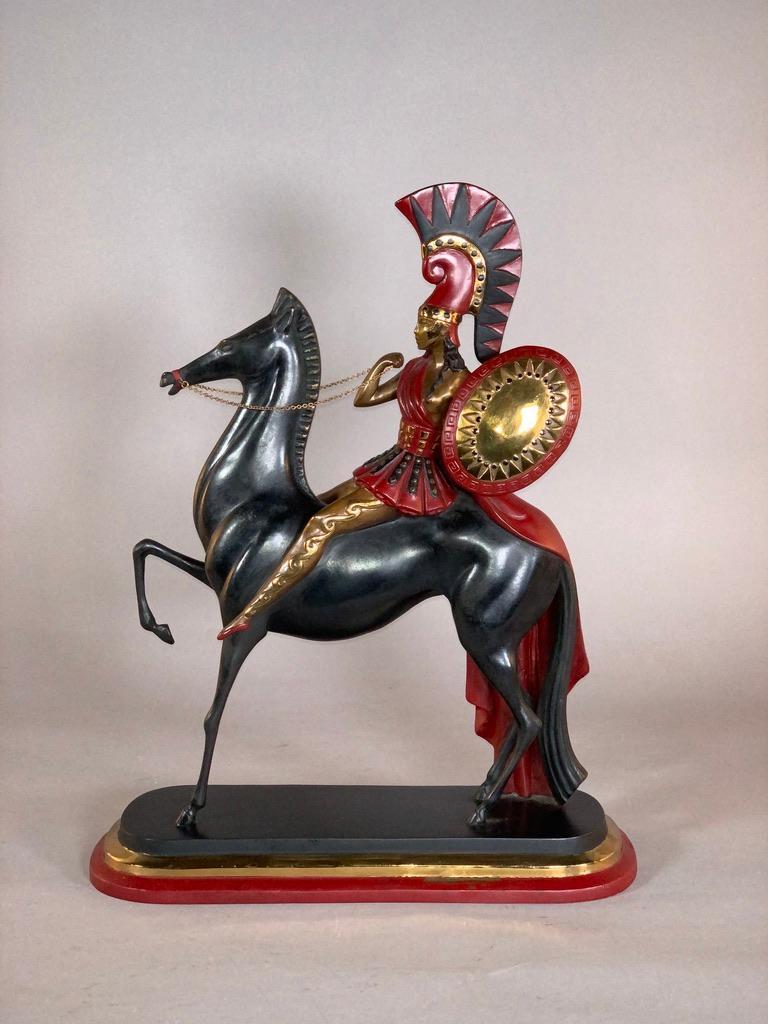 Erte Bronze "Amazon" (1 of 11)