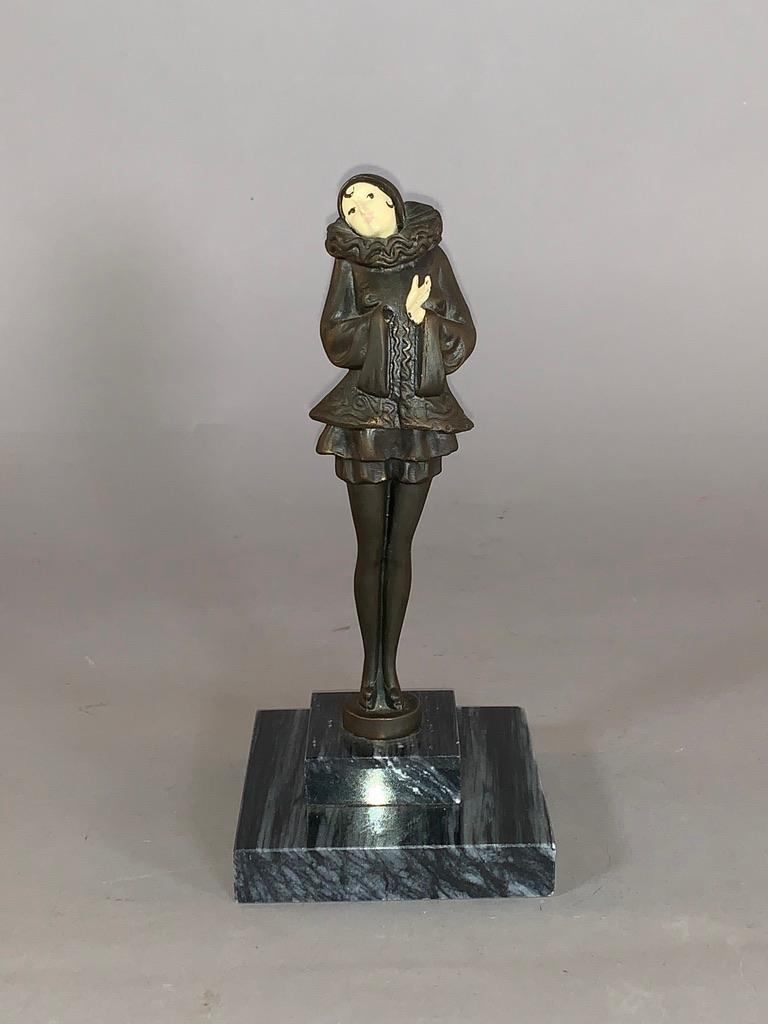 J.B.Hirsch Cast Metal Pierrot Figure (1 of 6)