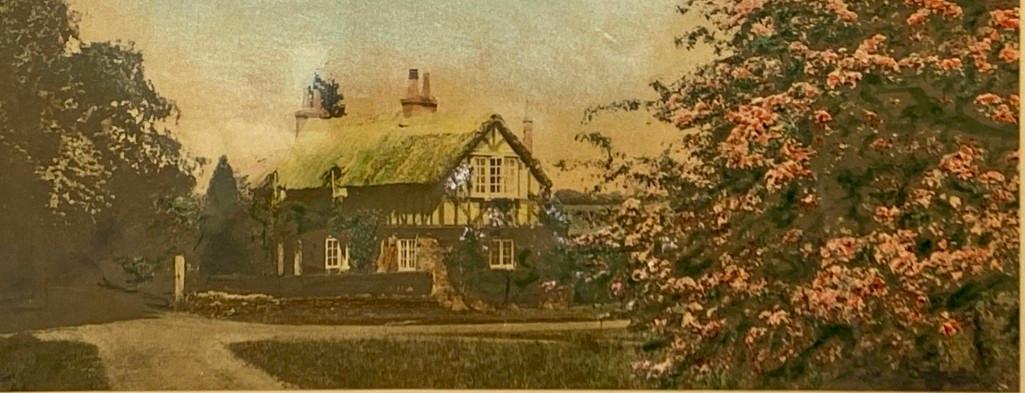 Wallace Nutting, "Hawthorn Cottage" (1 of 3)