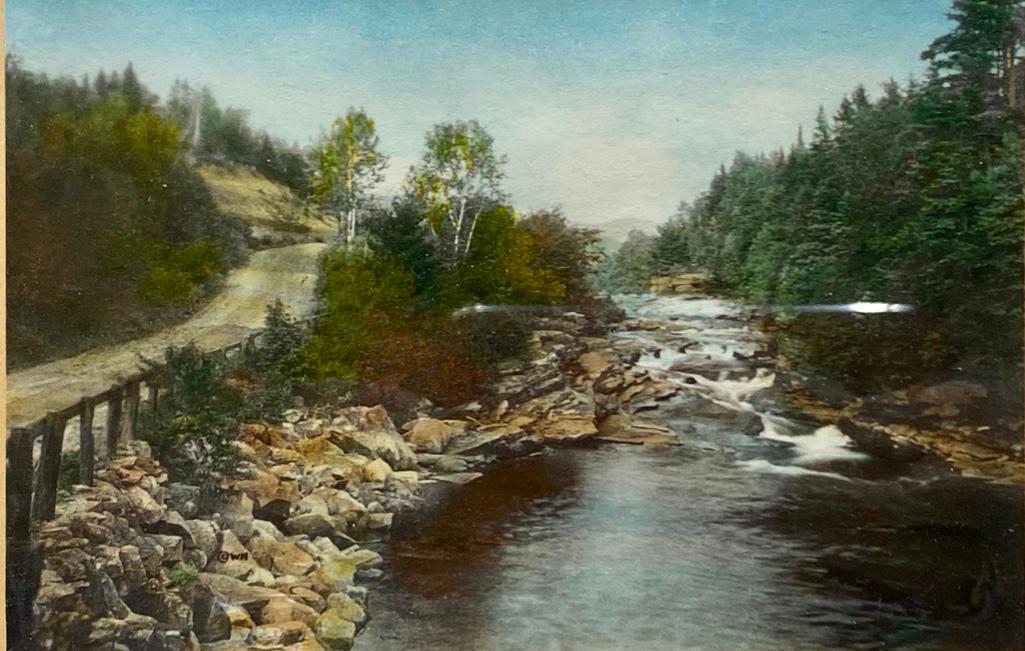Wallace Nutting "A Little River and Mt. Washington, New (1 of 3)