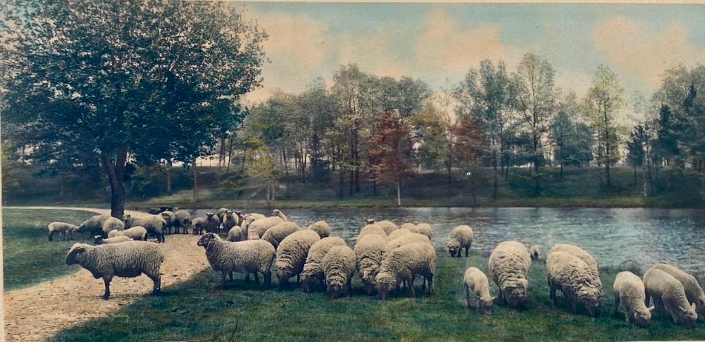 Wallace Nutting, "A Warm Spring Day" (1 of 3)