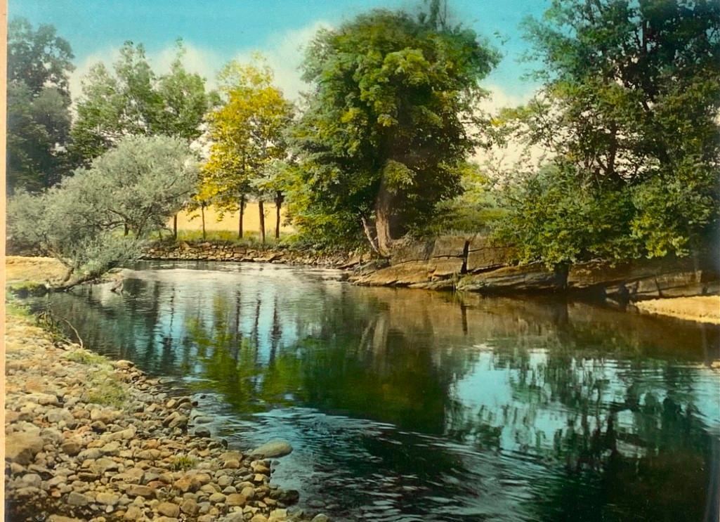 Wallace Nutting, "The Swimming Hole" (1 of 3)