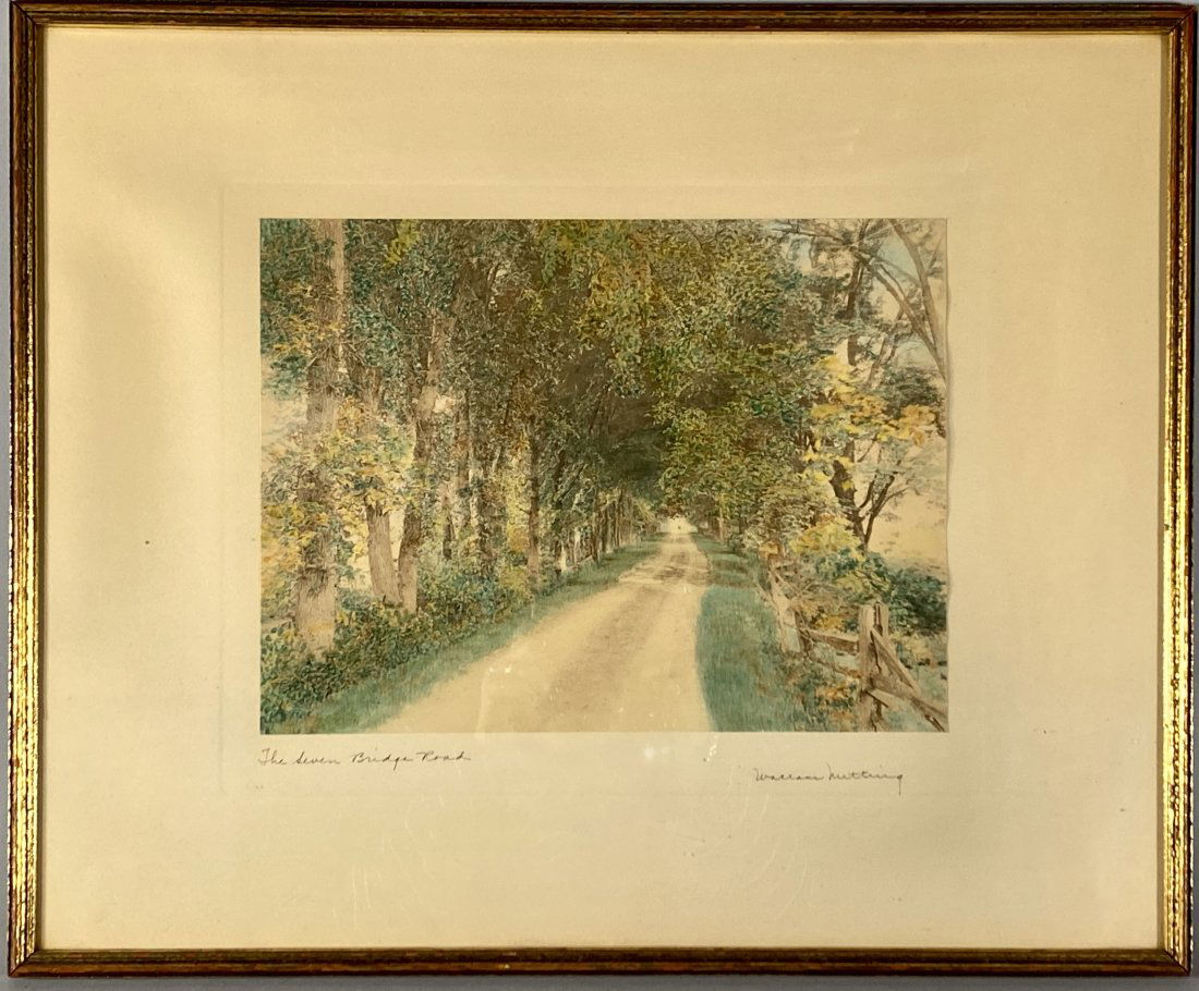 Wallace Nutting "Seven Bridge Road" (1 of 3)