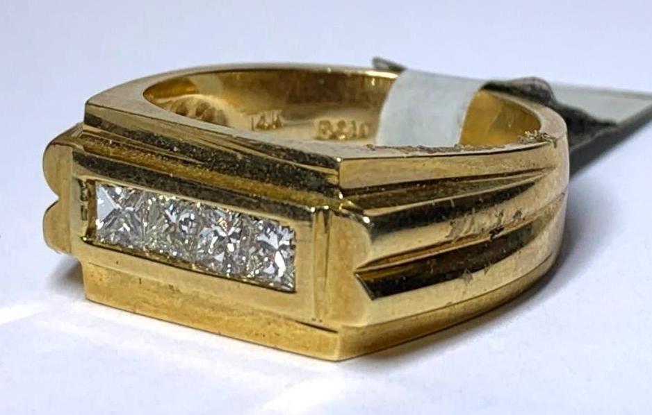 14K Gold and Diamond Ring (1 of 7)