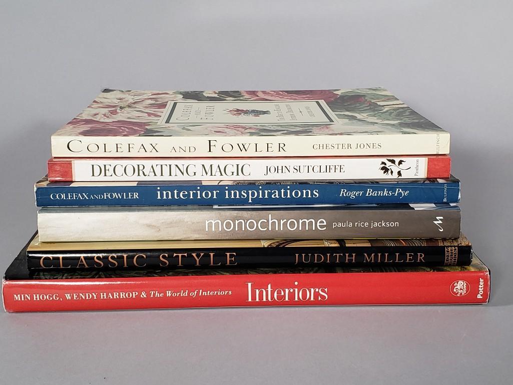 Six Books on International Interior Design (1 of 2)