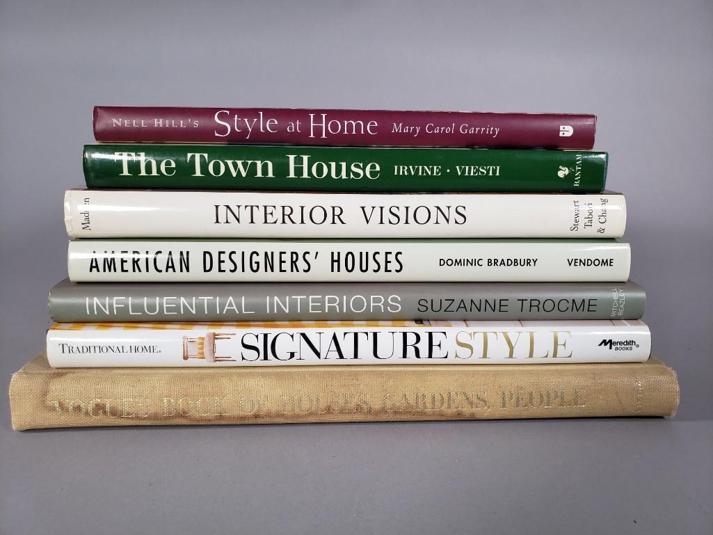 Seven Books on American Design/Decor (1 of 2)