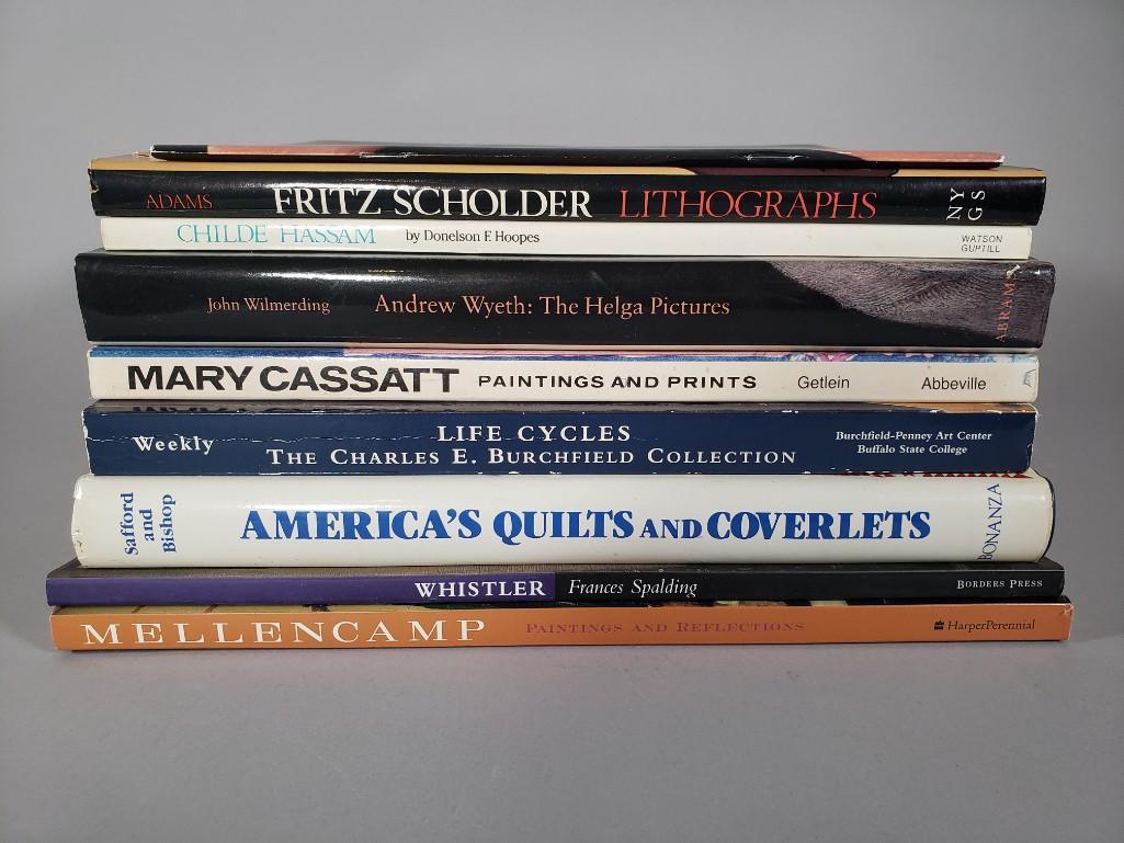 Nine Books, American Art and Artists (1 of 2)