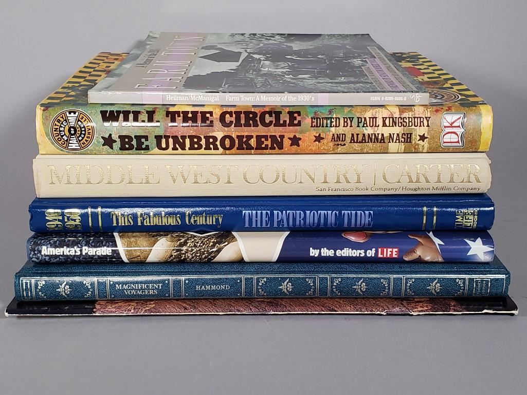 Six Books on Miscellaneous Americana (1 of 2)