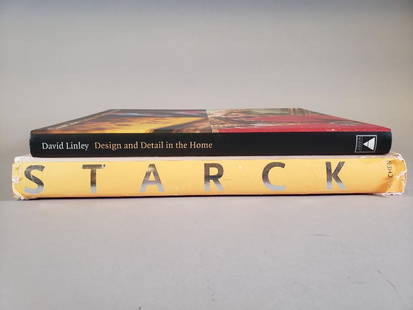 Two Books: Design, Decor and Furnishings: Two Books; Design, Decor and Furnishings: David Linley, "Design and Detail in the Home" "Starck" Various authors, dates and publishers.