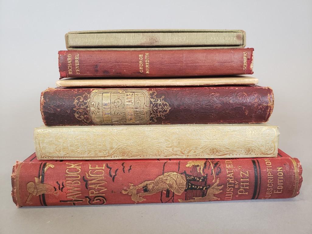 Six books of fiction (1 of 1)