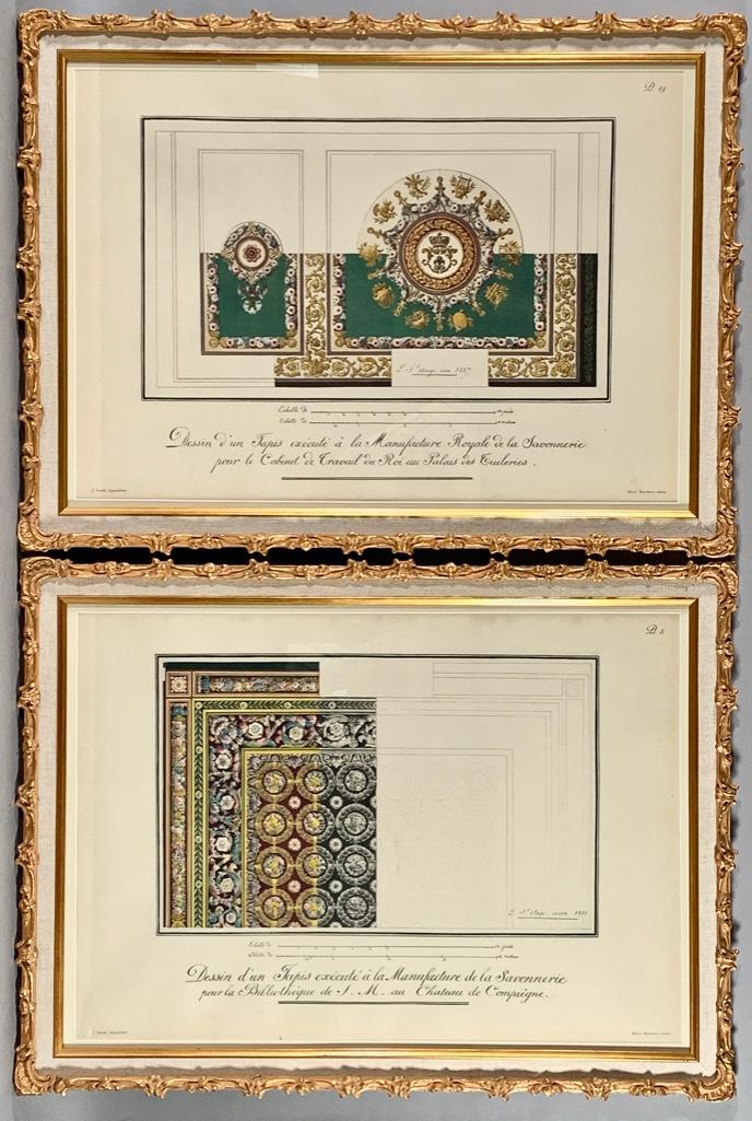 Berthaud Freres, Two Designs for Carpets (1 of 4)