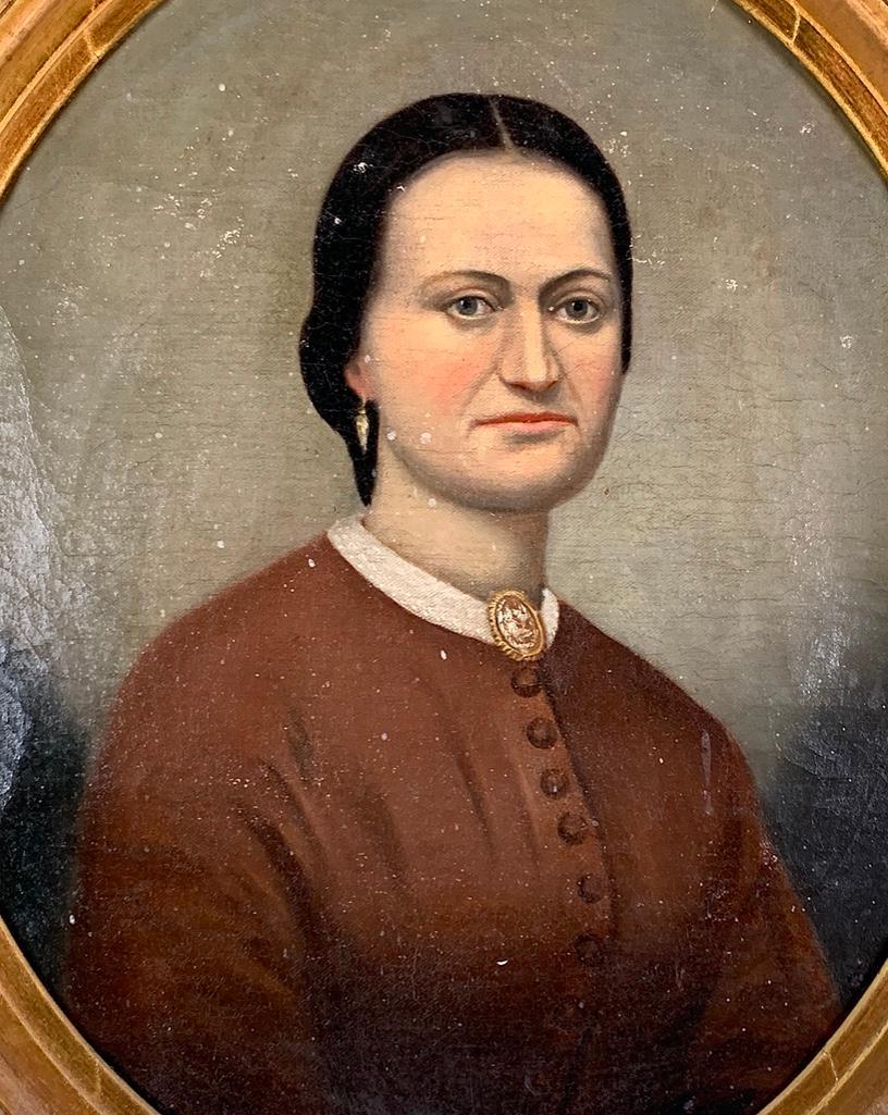 19thc. American School Portrait (1 of 4)