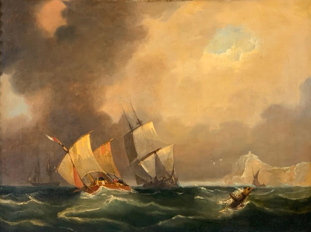 Frederick Calvert Oil, "Off the East Coast" (1 of 11)