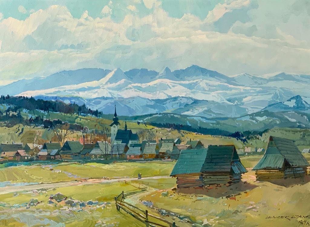 Leszek Stanko Oil, Zakopane Village (1 of 5)