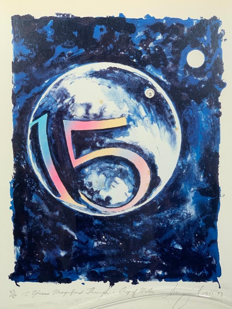 James Rosenquist Print "15 Years Magnified Through a (1 of 9)