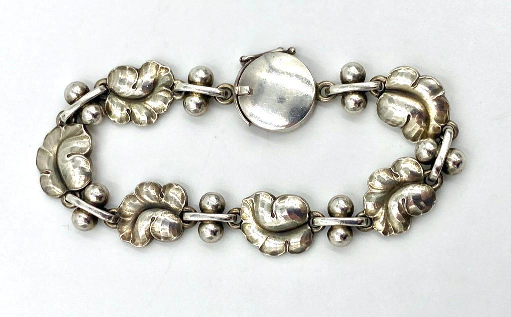 Georg Jensen Sterling Silver Link Bracelet (1 of 4)