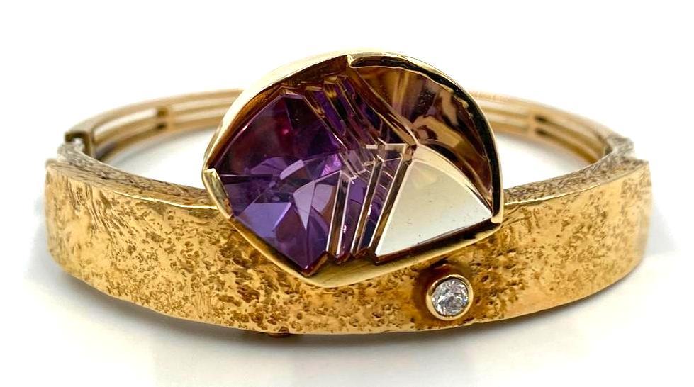 Bernd Munsteiner 14K Gold and Fancy Cut Tourmaline (1 of 14)