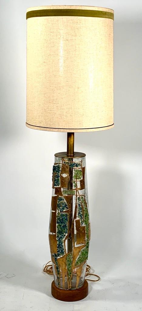 Mid-Century Modern Glass Table Lamp (1 of 8)
