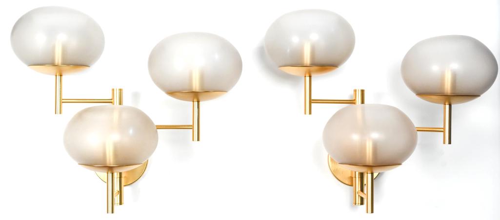 Pair of Renaldo 3-Arm Light Wall Sconces in (1 of 11)