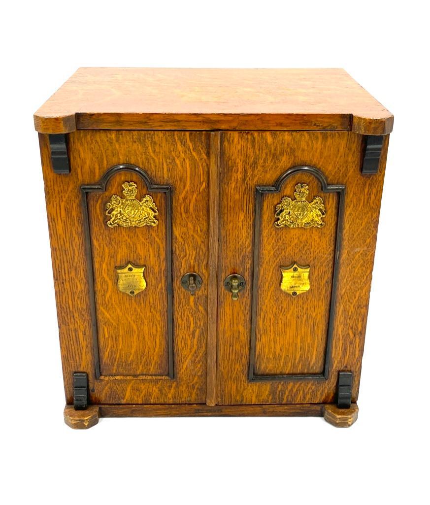 Edwardian Oak Letter Box (1 of 12)