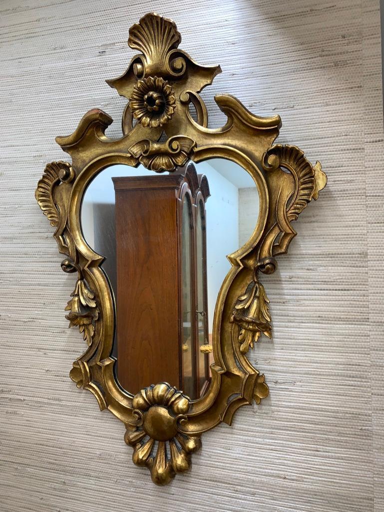 Venetian Style Giltwood Mirror (1 of 7)