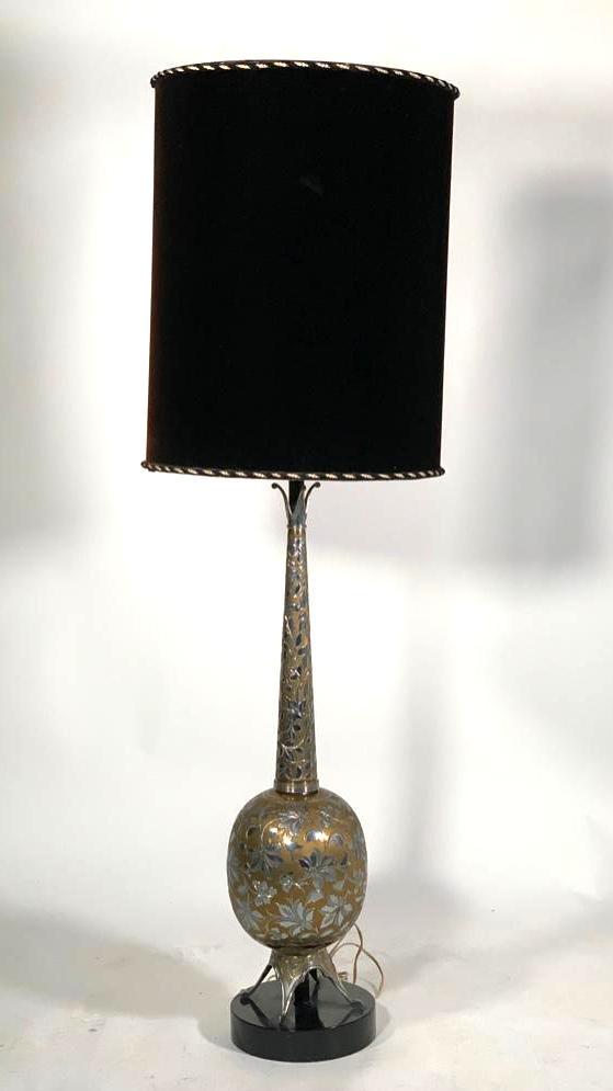 Indian Brass Lamp, c.1960's (1 of 7)