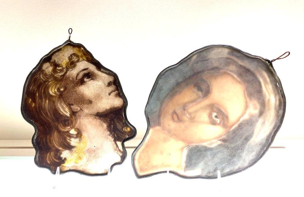 Two Stained Glass Window Portraits (1 of 7)