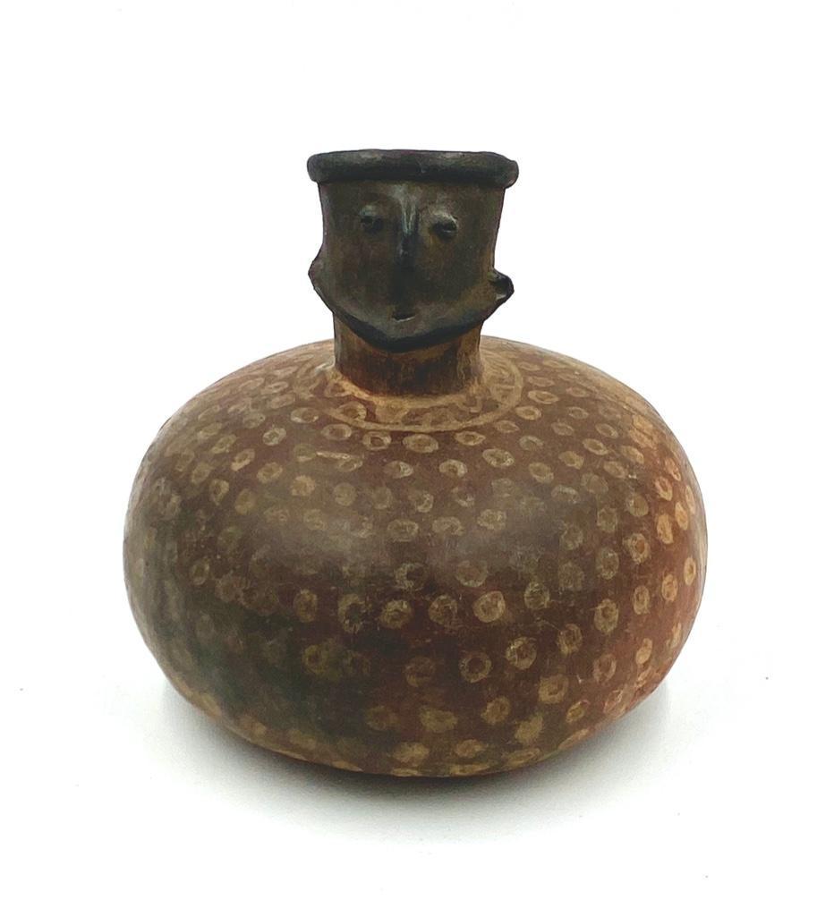Pre-Columbian Colima(?) Figural Jar (1 of 9)