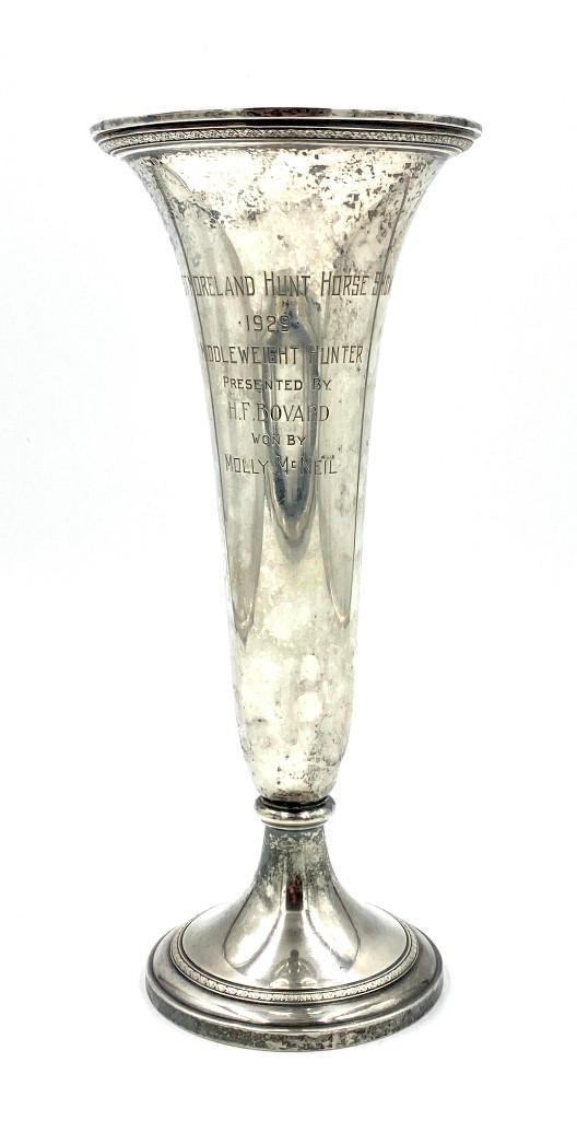 Sterling Silver Horse Show Trophy (1 of 4)