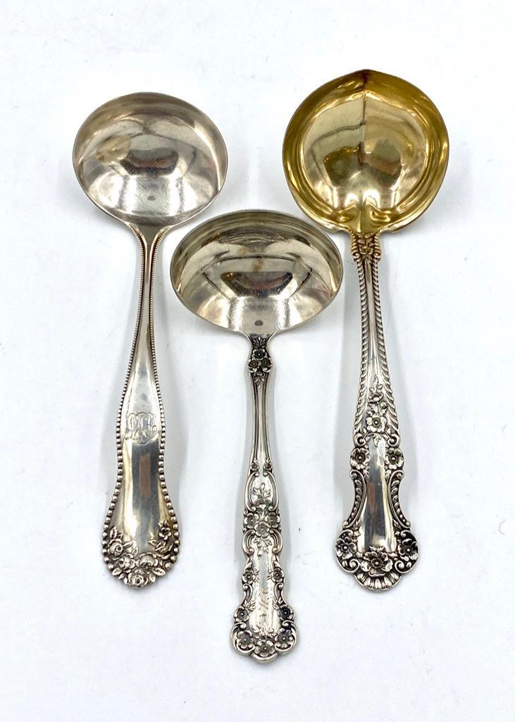 Three Gorham Sterling Silver Ladles (1 of 5)