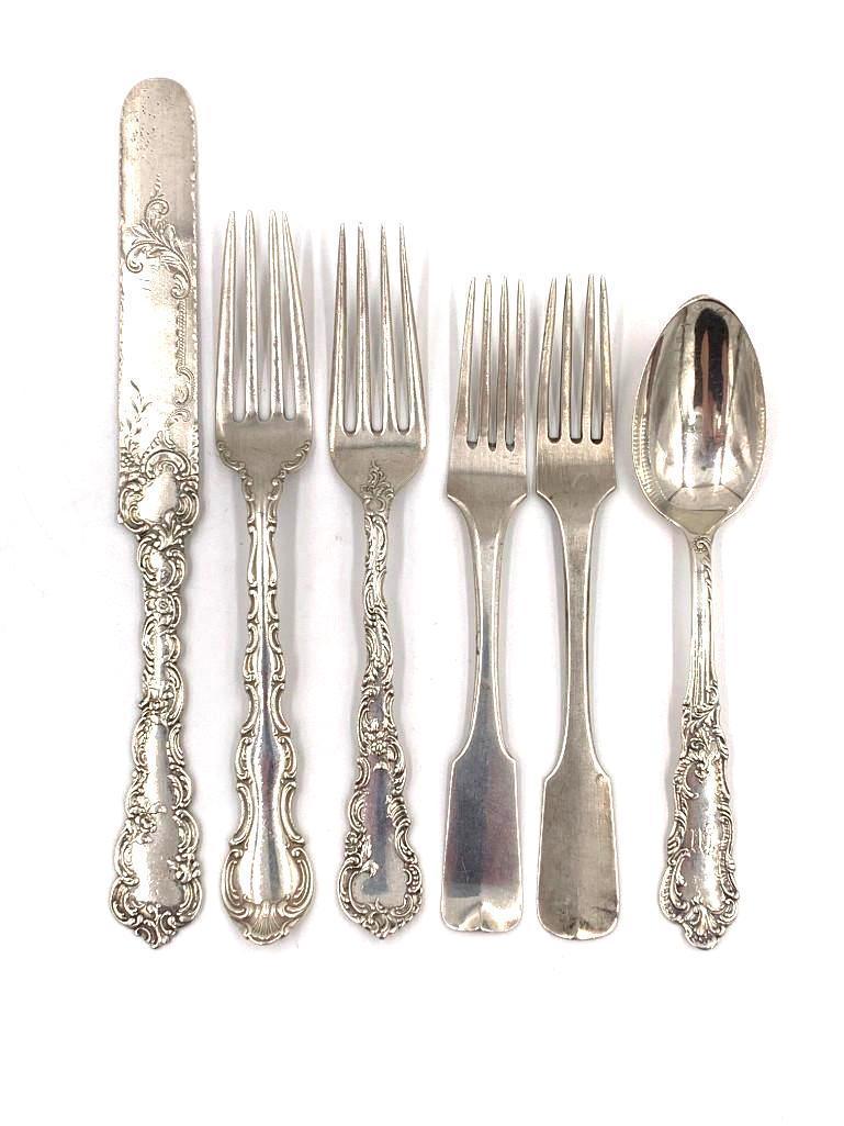 Sterling Silver Flatware & Additional Forks (1 of 5)