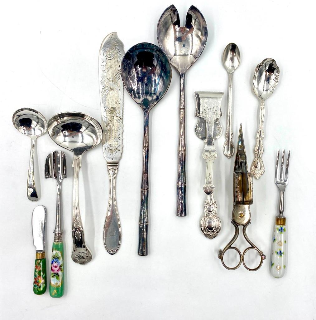 Assorted Silverplate Utensil Lot (1 of 4)